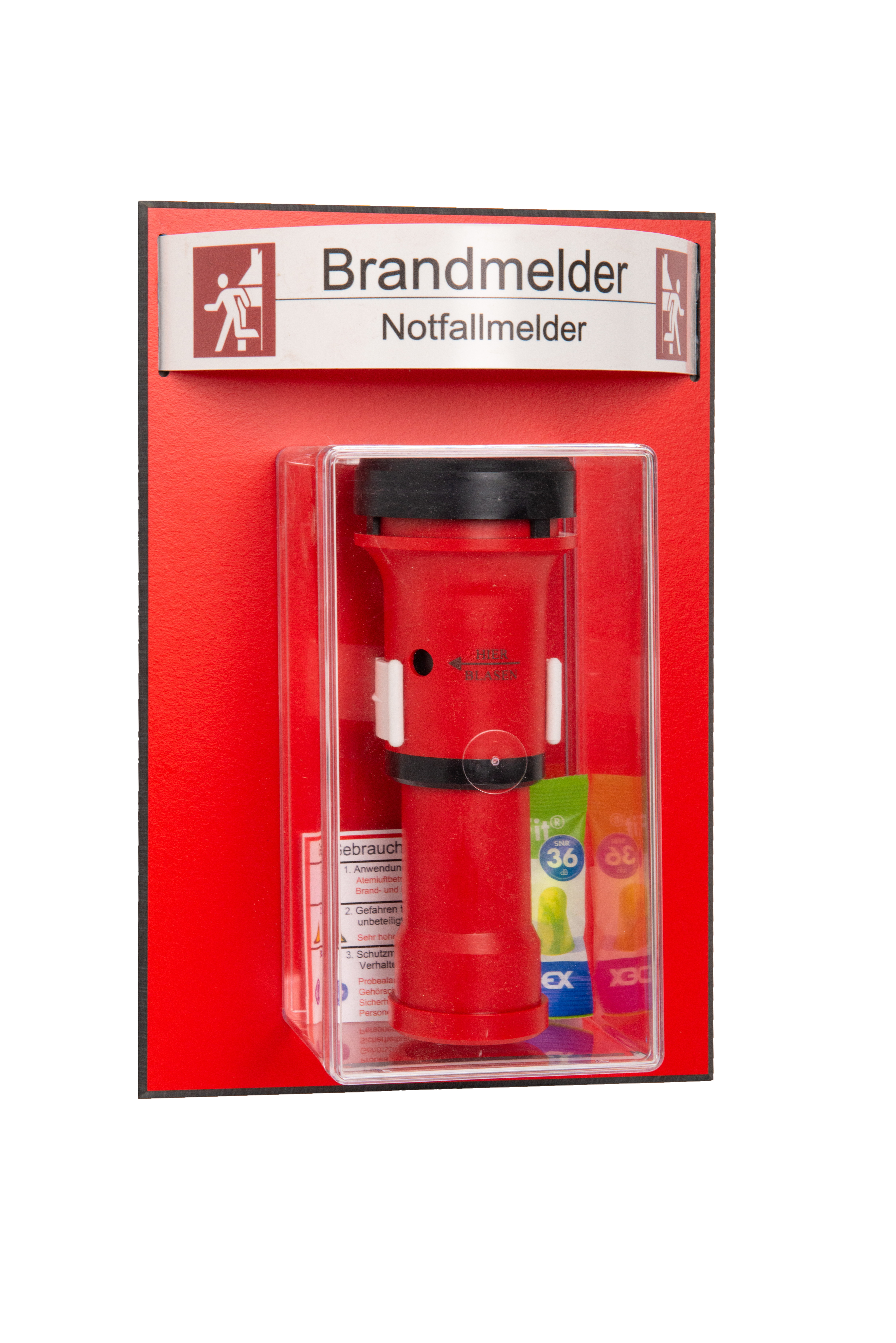 NOT-SIGNALE® MT4 Wandtableau – Energieunabhängiger Brand- & Notfallmelder mit 146 dB